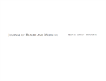 Tablet Screenshot of indianjmedsci.org